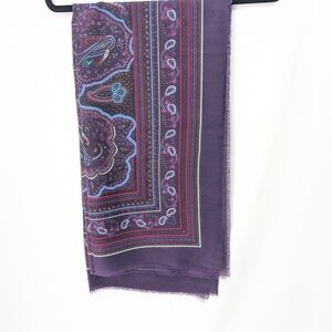 Vintage collections Purple and Pink Scarf Made In Italy